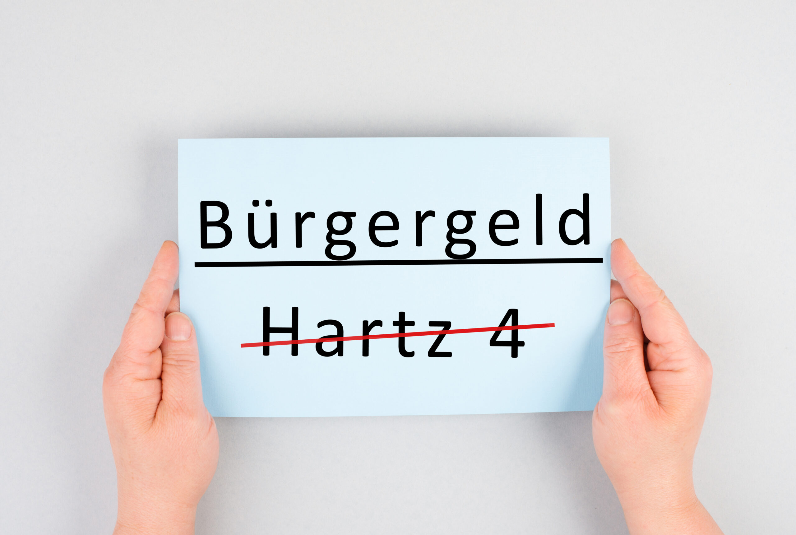 Aus Hartz IV wird das Bürgergeld